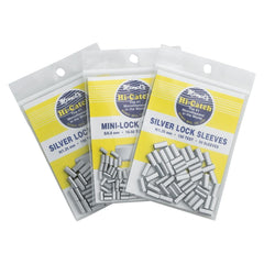 Momoi Silver Lock Sleeve secures offshore lures and spreader bars