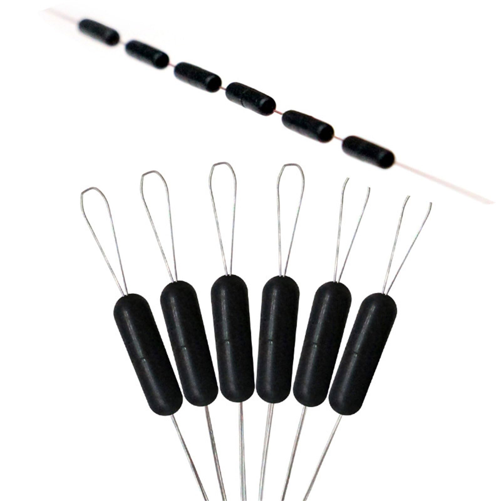 MOMOJIA 10GROP beads-stoppers image conveys precise spacing for rigs