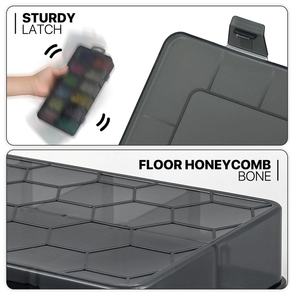 MoNiBloom waterproof container helps protect items in damp outdoor conditions.