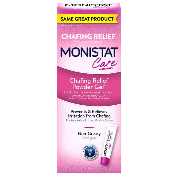 Monistat Care packaging highlights fragrance-free formula and breathable barrier.