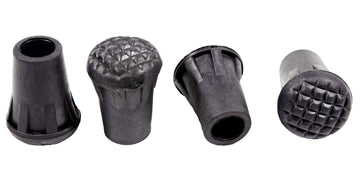 Mons Peak IX replacement rubber tip four-pack for trekking poles.