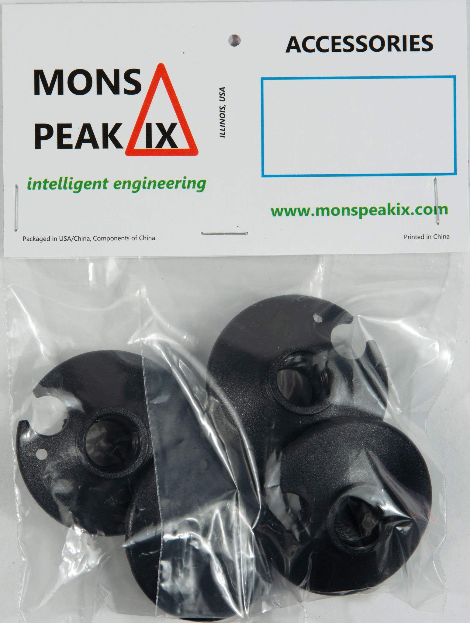 Mons Peak IX serrated-edge basket enhances grip in mud and compact snow