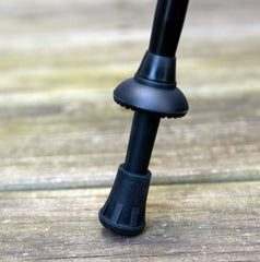 Mons Peak IX trekking pole tip swap ready for trail use.