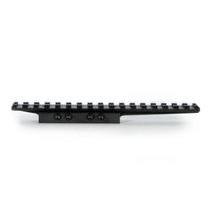 Monstrum 17-slot Picatinny rail with extra forward extension for long eye relief optics.