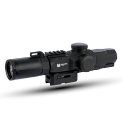 Monstrum Archangel ED 1-10x CM8 reticle delivers precise cross-magnification accuracy.