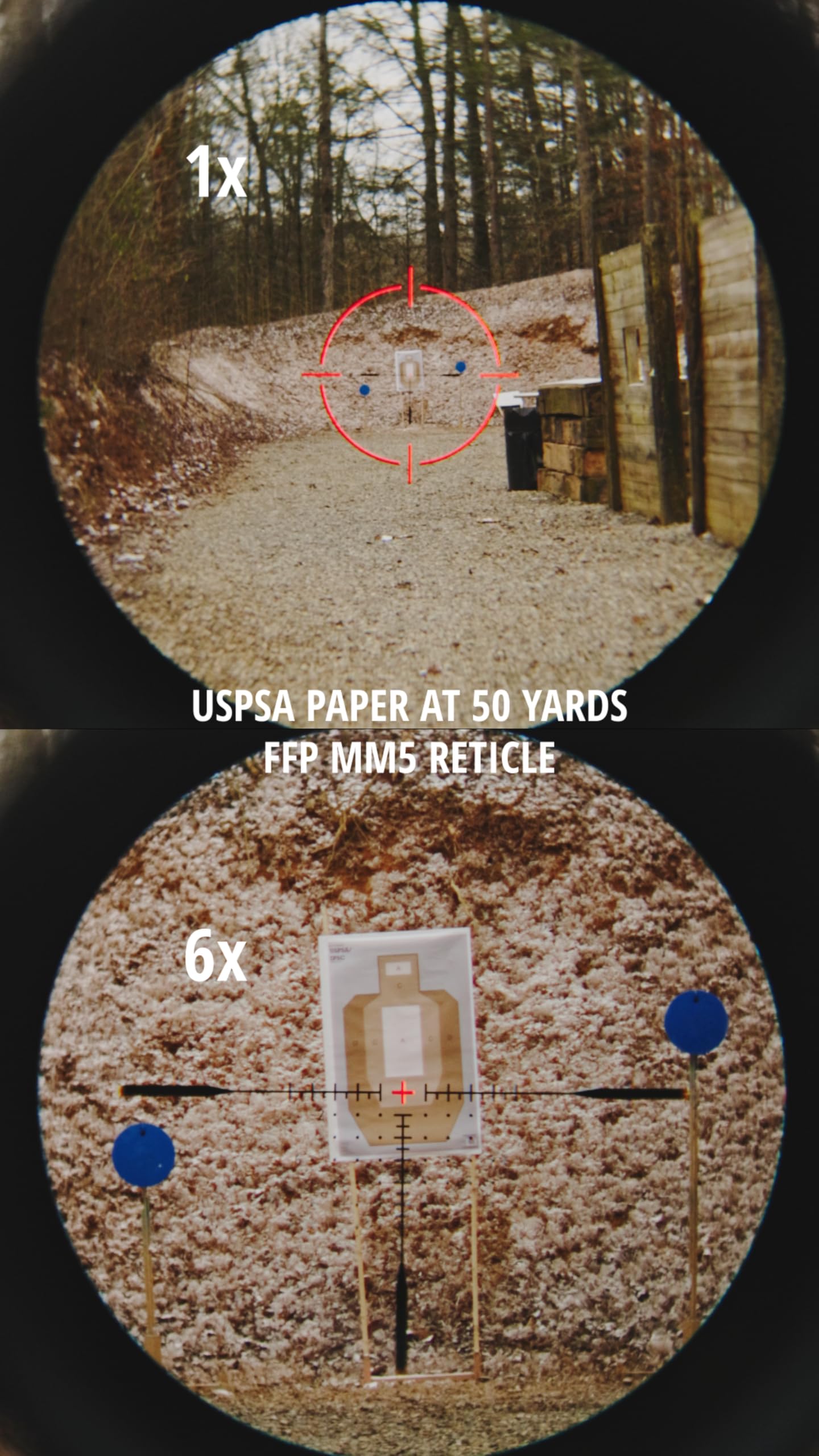 Monstrum Archangel ED windage and elevation dials enable precise zeroing.