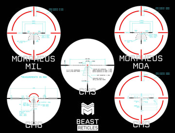 Monstrum Beast ED 1-6x ED glass reduces chromatic aberration for sharp colors.