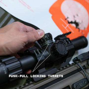 Monstrum Beast ED eye relief and forgiving eye box support rapid, steady aiming.