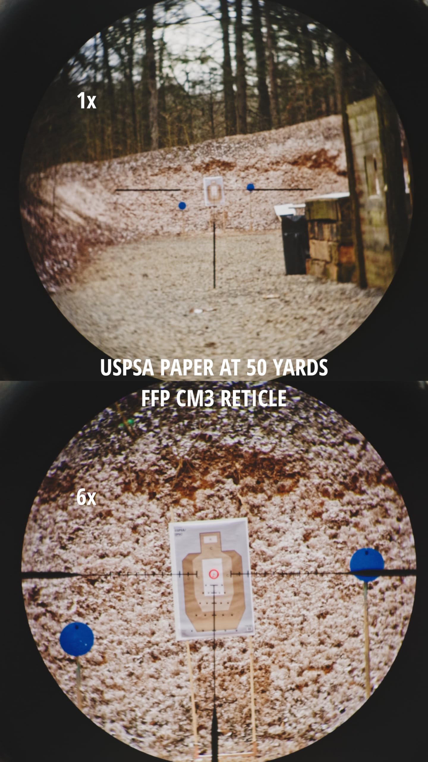 Monstrum Beast ED windage and elevation turrets provide precise 1/2 MOA or 0.2 MIL adjustments.