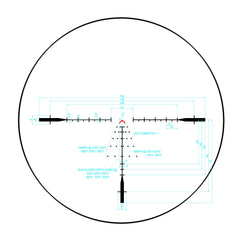 Monstrum Beast SFP scope with generous eye relief for comfortable shooting