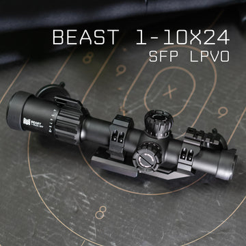 Monstrum Beast SFP locking turrets prevent accidental adjustments