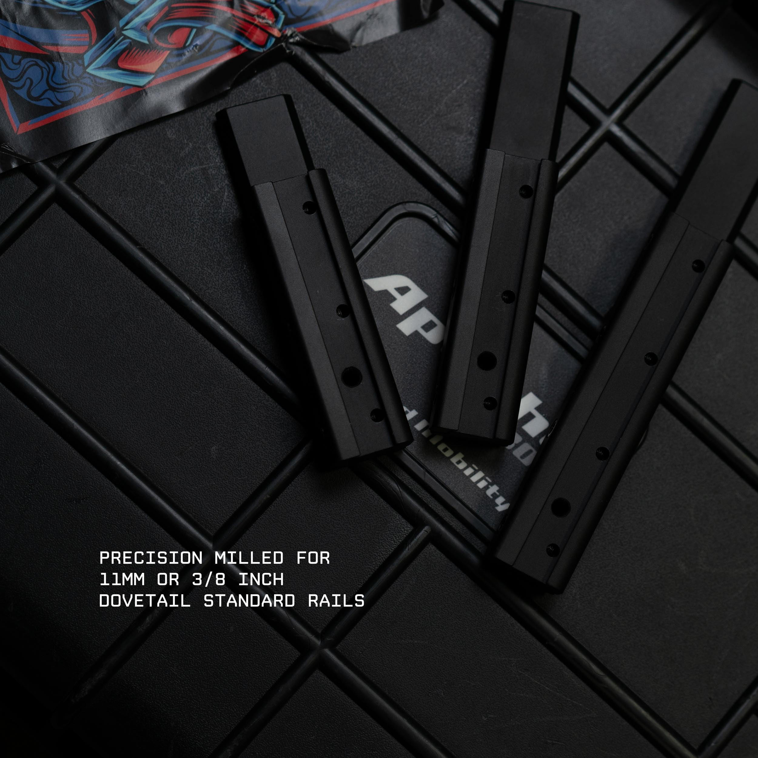 Monstrum dovetail compatibility with airguns and certain rimfire platforms.