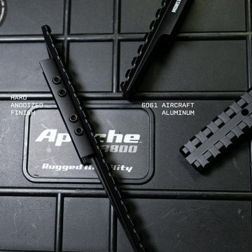 Monstrum extended-front rail improves forward positioning for long eye relief optics.