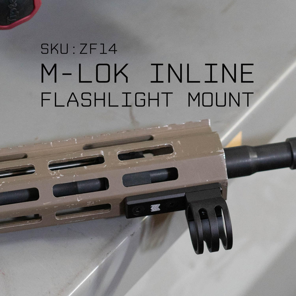 Monstrum inline closeup 1in shows durable build and secure clamp for quick securing.