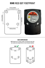 Monstrum Grimlock drilled and tapped receiver compatibility ensures secure installation.