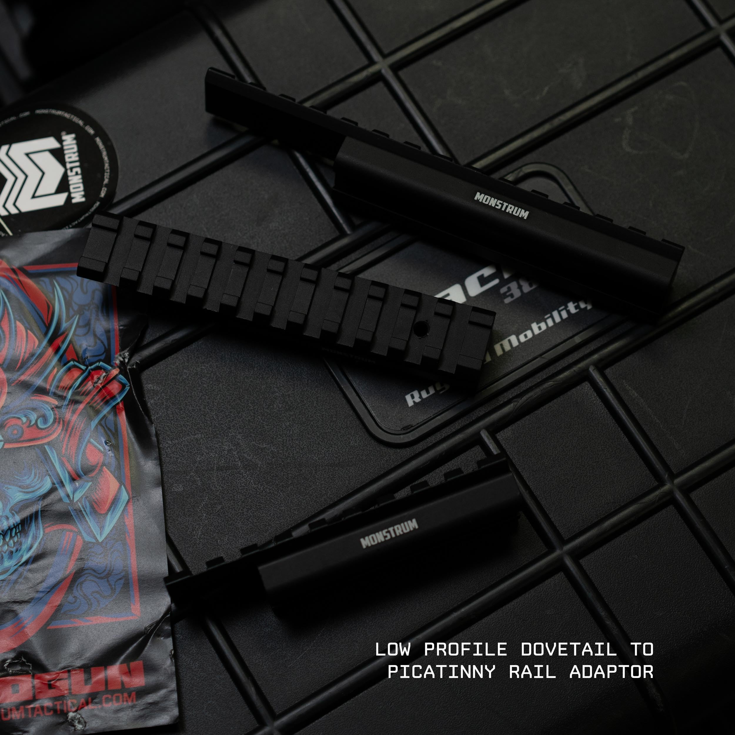 Monstrum hardened steel Torx hardware protects against bolt stripping.
