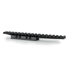 Monstrum low-profile dovetail to picatinny mount for quick optic upgrades on 11mm bases.