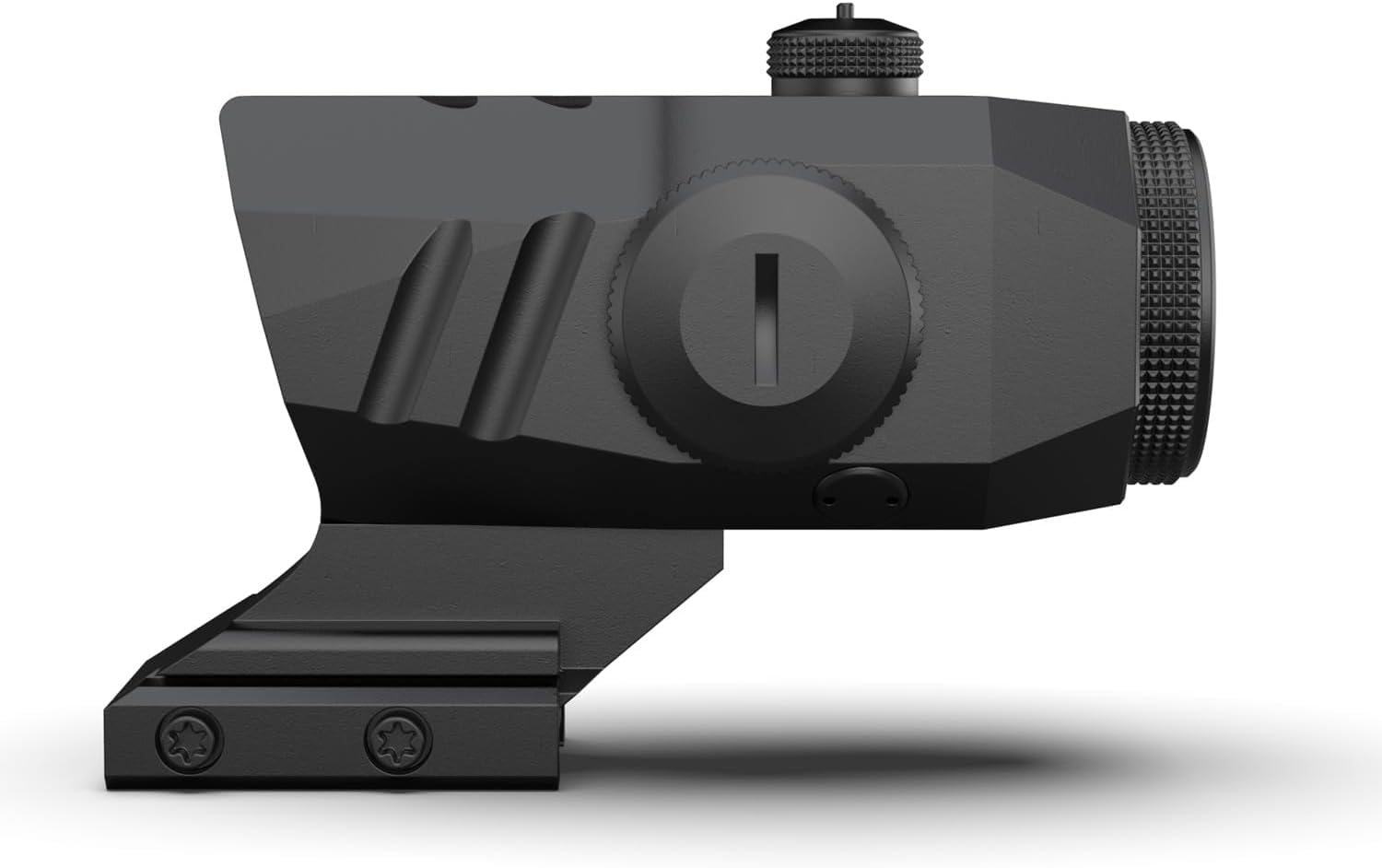 Monstrum Marksman G3 3X prism scope field use enables rapid lock.