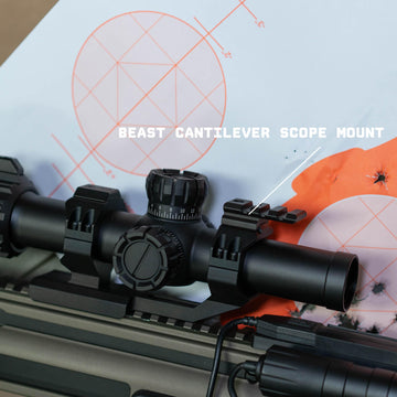 Monstrum Morpheus MIL reticle variant provides precise holds across magnifications.