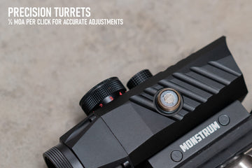 Monstrum P330-B one-piece machined aluminum frame enhances rigidity