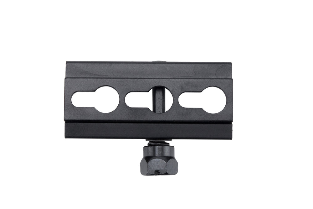 Monstrum Picatinny to Keymod adaptor side view enabling quick accessory upgrades