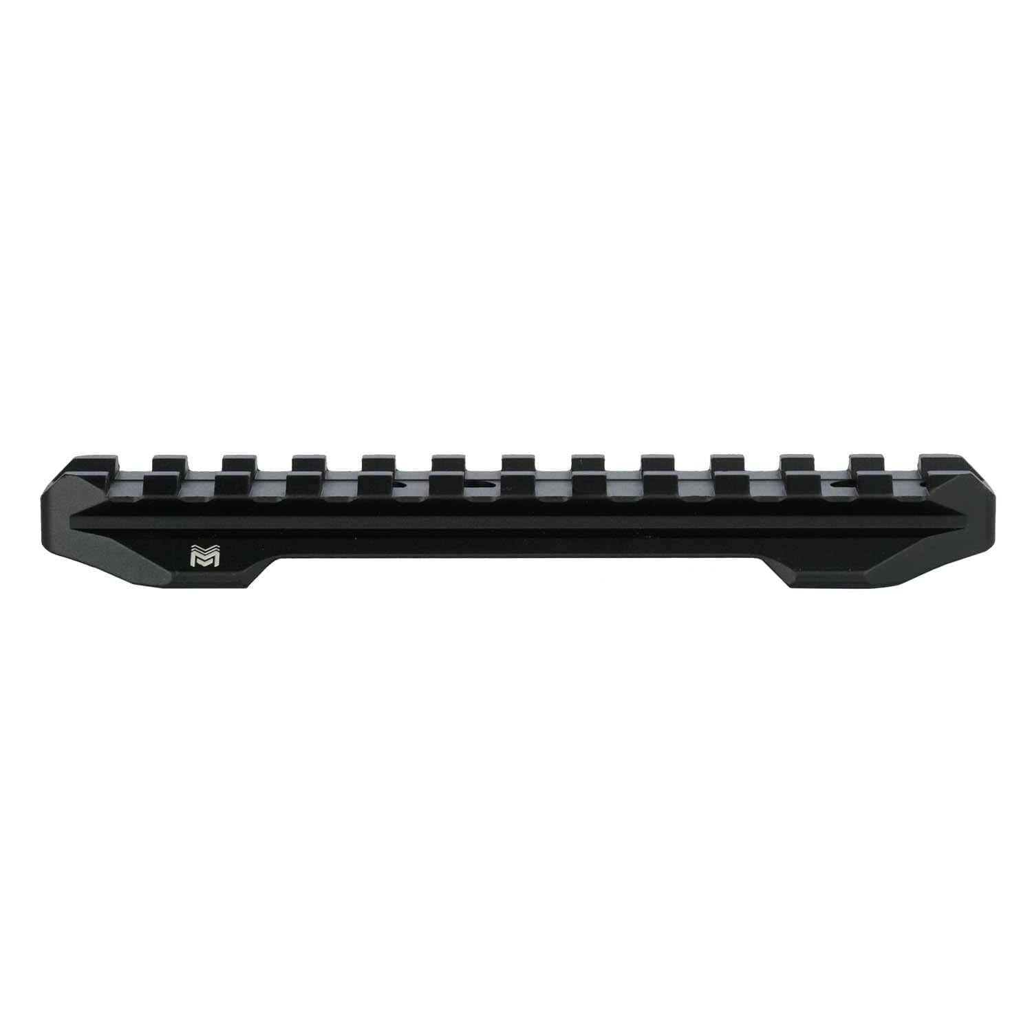 Monstrum Grimlock rail base mounted on Remington 870 receiver for stable optics
