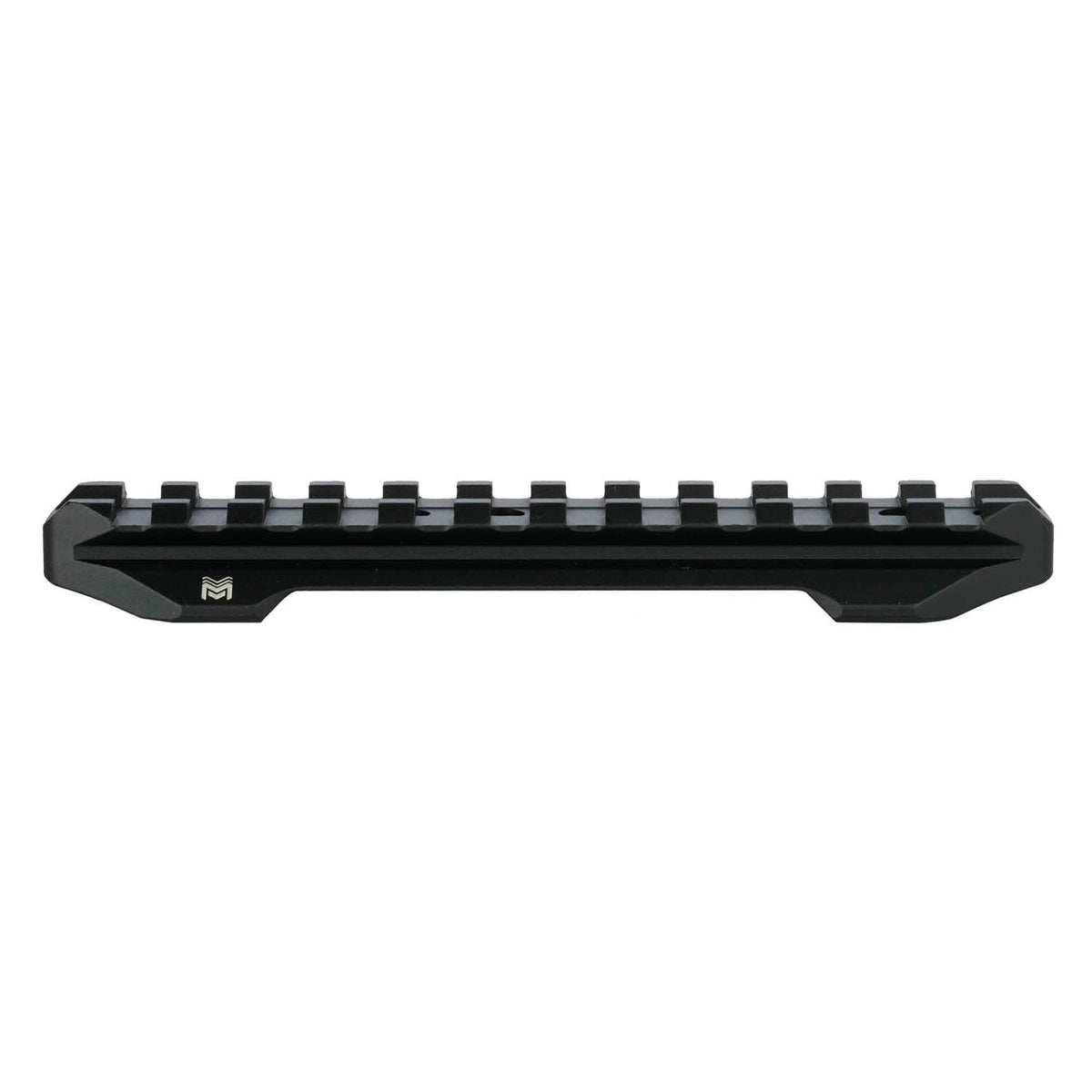 Monstrum Grimlock rail base mounted on Remington 870 receiver for stable optics
