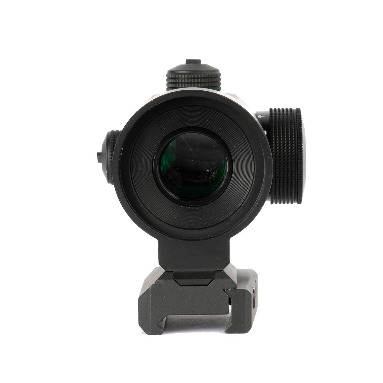 Monstrum Ruckus DX1 reticle option for precise holdovers.