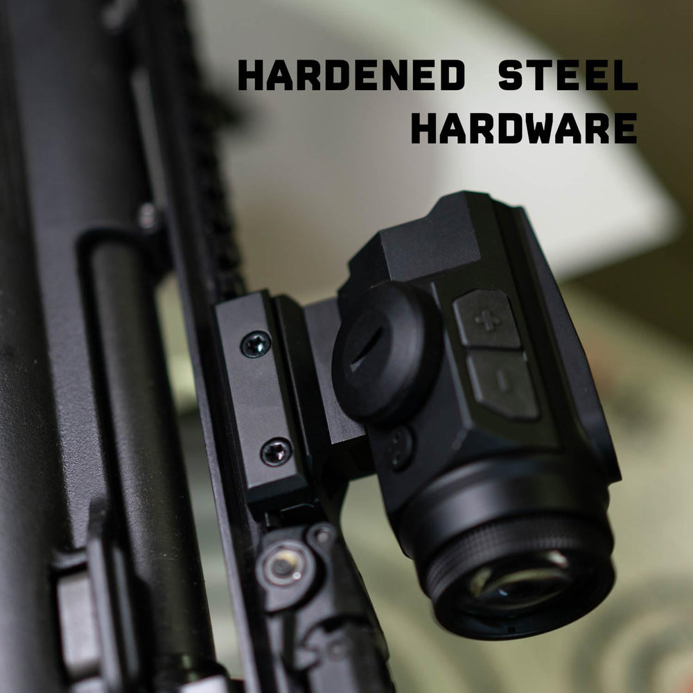 Monstrum Ruckus e 3X prism scope shake awake activation supports motion-activated illumination