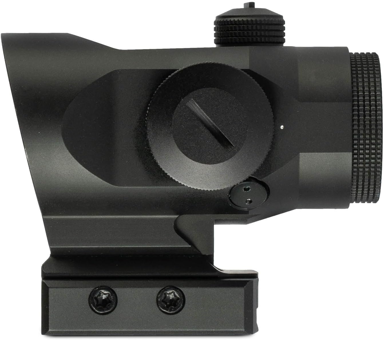 Monstrum Ruckus etched-glass reticle detail minimizes distortion for clearer sighting.
