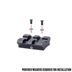 Monstrum Ruger 10/22 mounting hardware included for direct factory-hole installation