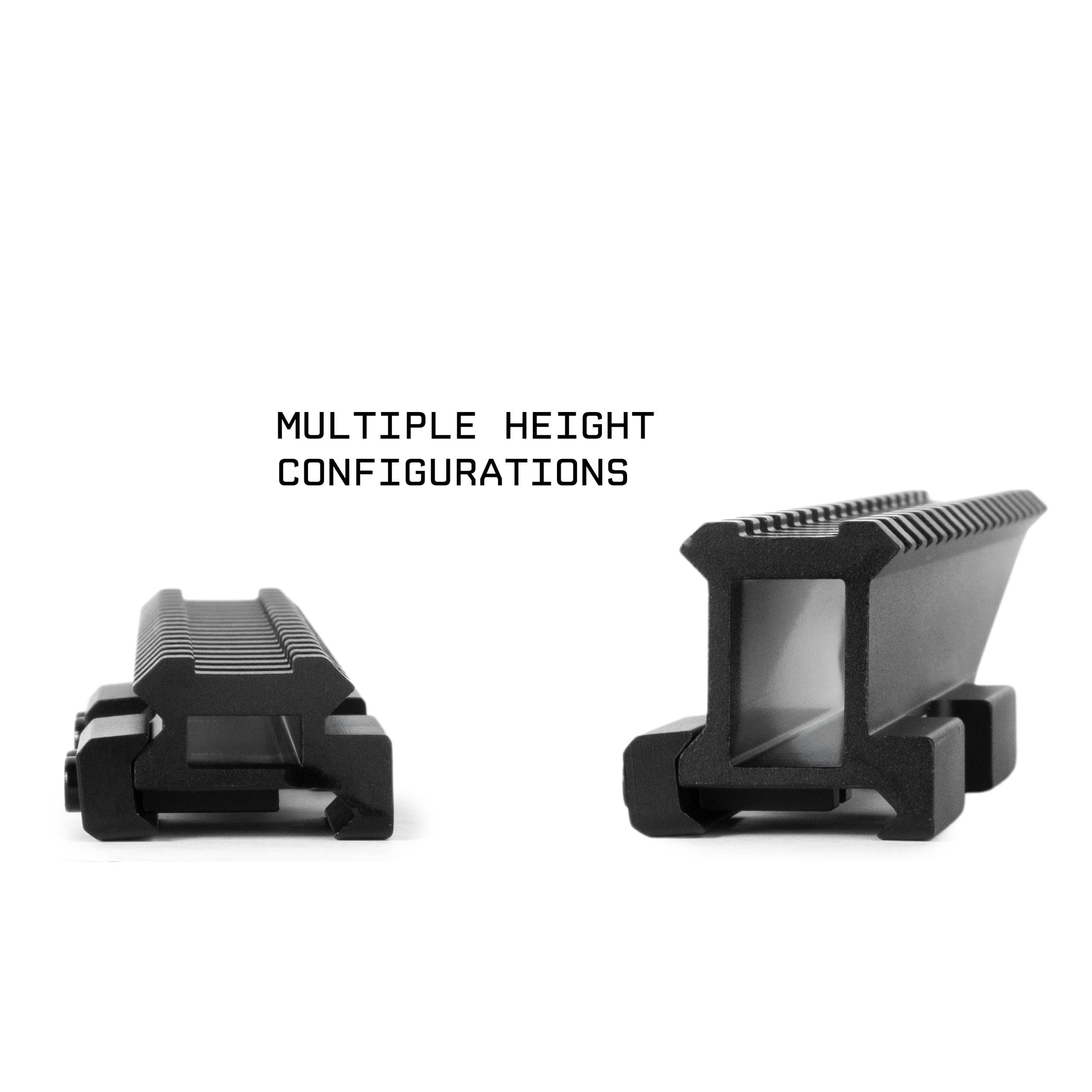 Monstrum Shrapnel recoil-stop bolts ensure zero wiggle under recoil.