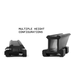 Monstrum Shrapnel recoil-stop bolts ensure zero wiggle under recoil.