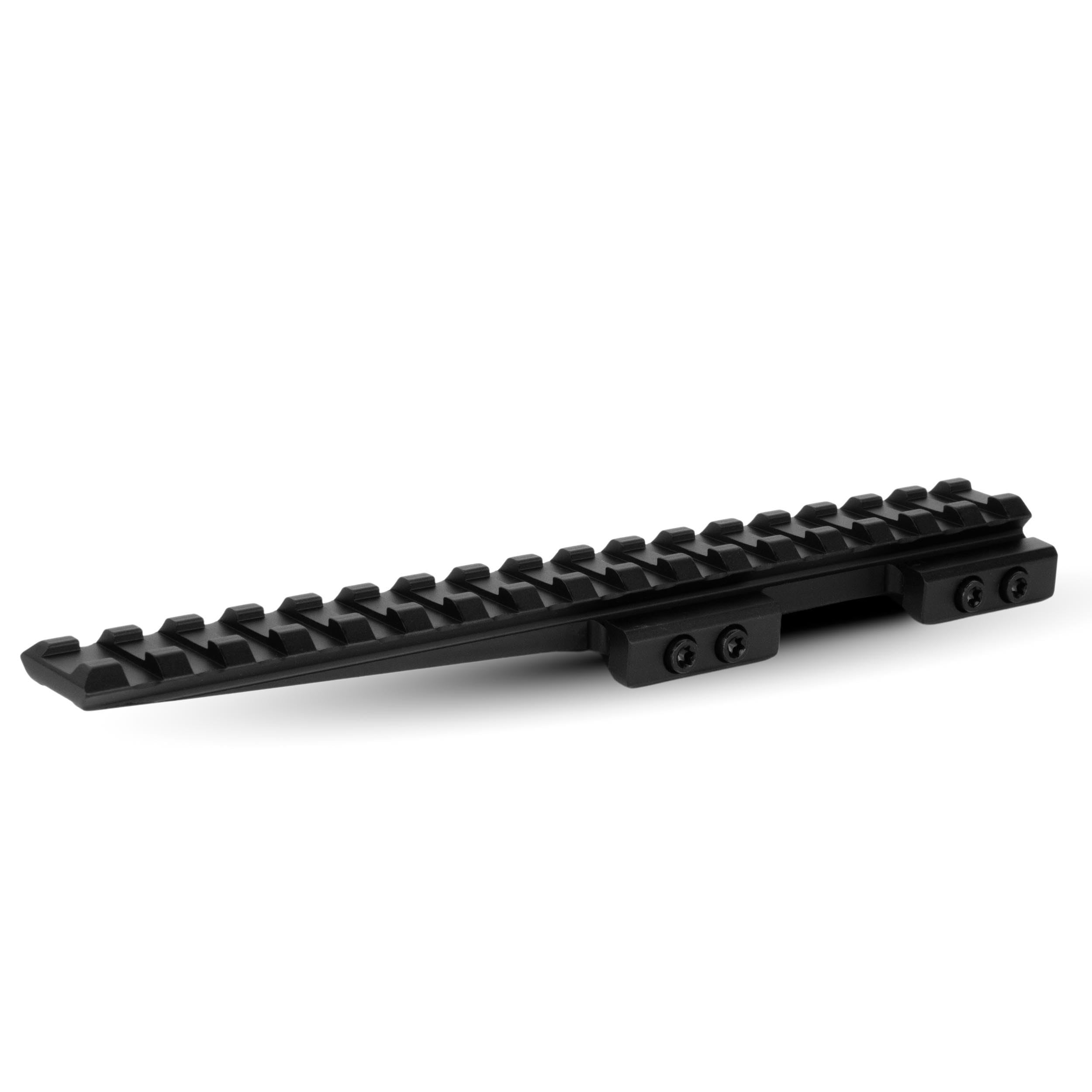 Monstrum Shrapnel side profile highlights the low-profile rise for compact mounting.