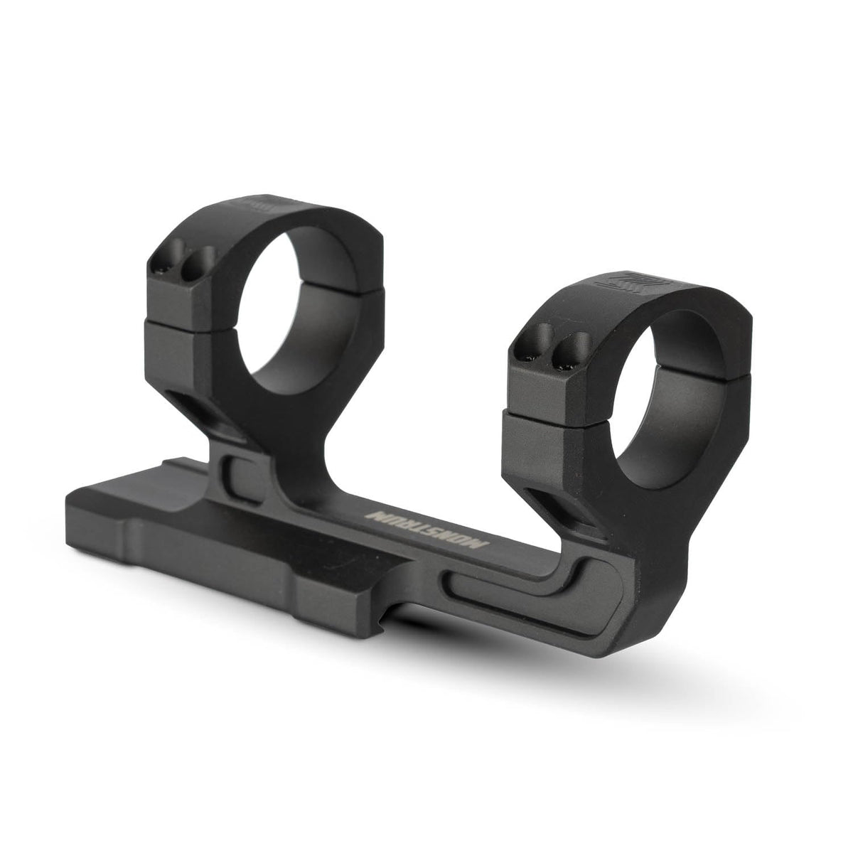 Monstrum Razorclaw inline rings top view showing solid zero alignment
