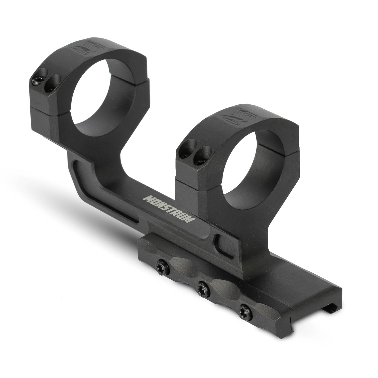 Monstrum Razorclaw machined body closeup showing lightweight aluminum
