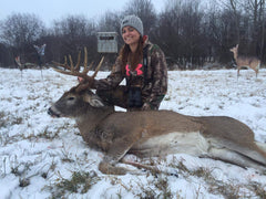 Montana Decoy buck and Dreamy Doe combo creates believable scene.