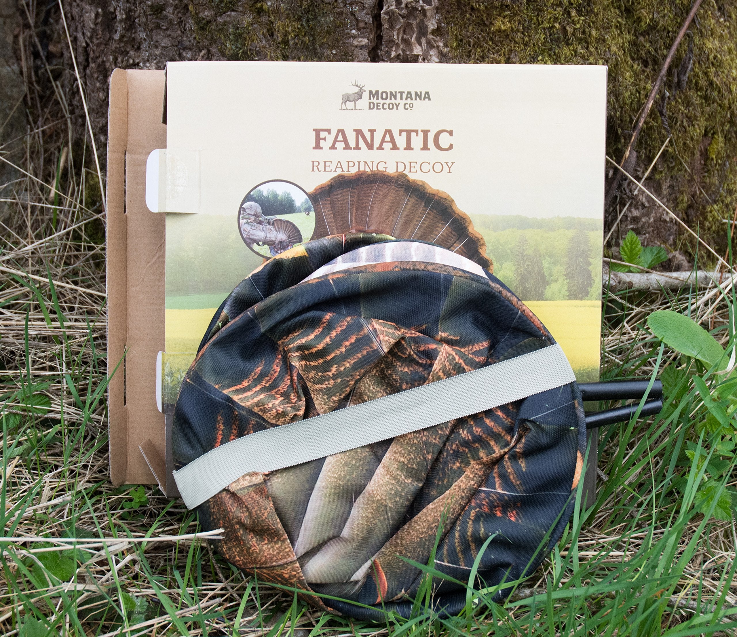 Montana Decoy Fanatic secure handle enables one-handed operation