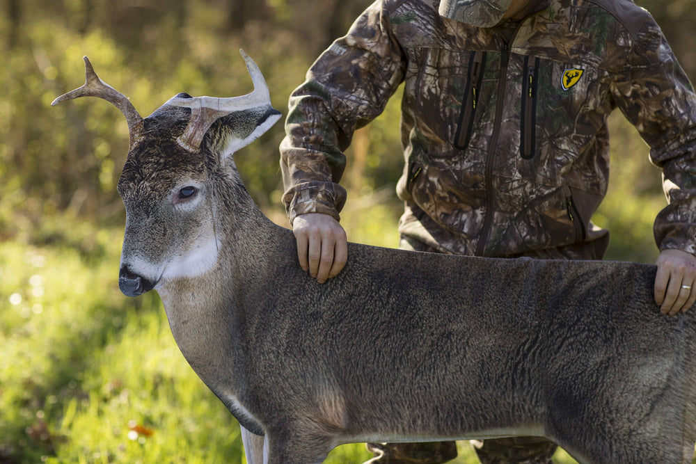 Montana Decoy The Freshman quick setup with leg poles for rapid use