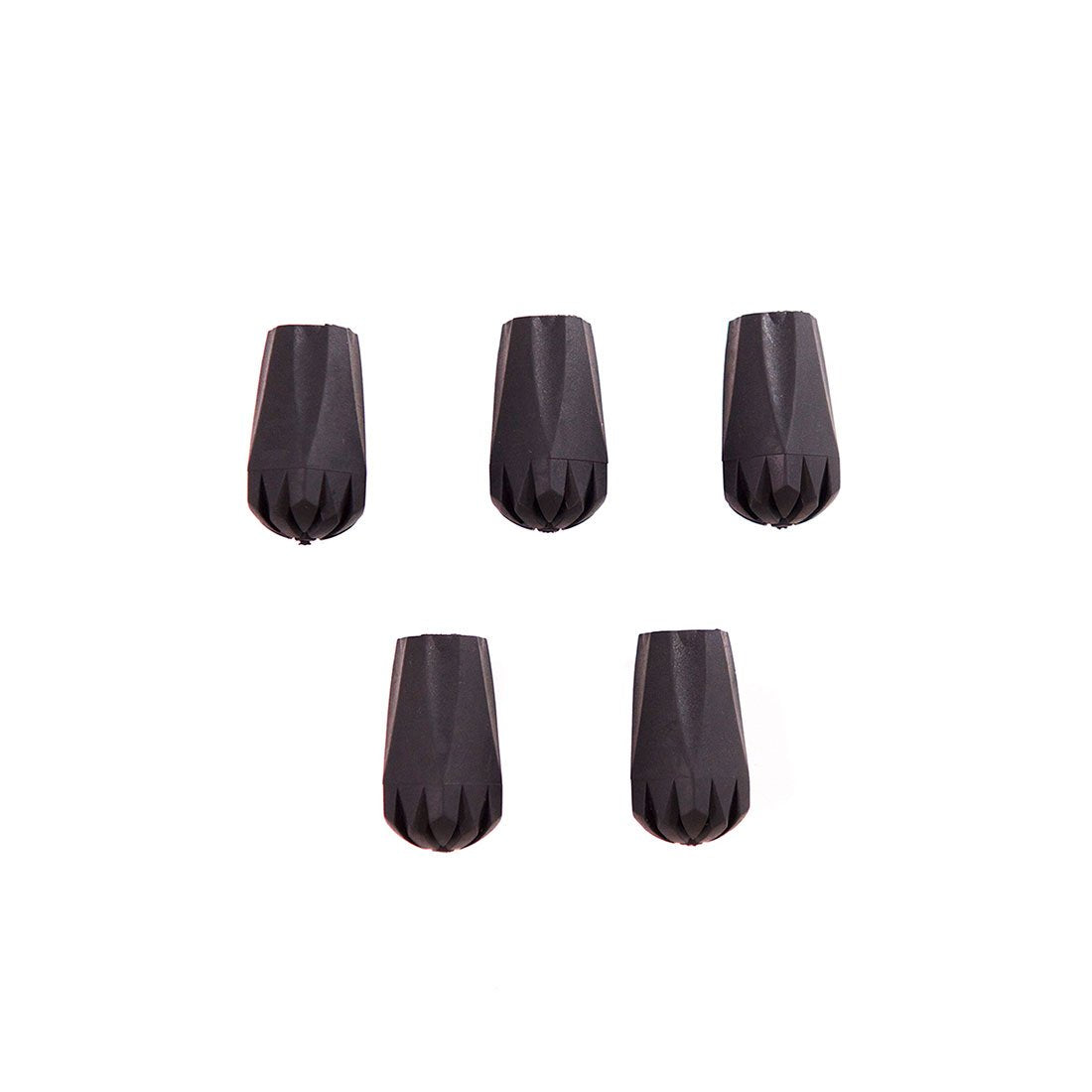 Montem trekking pole tip protectors shield metal tips on rugged trails.