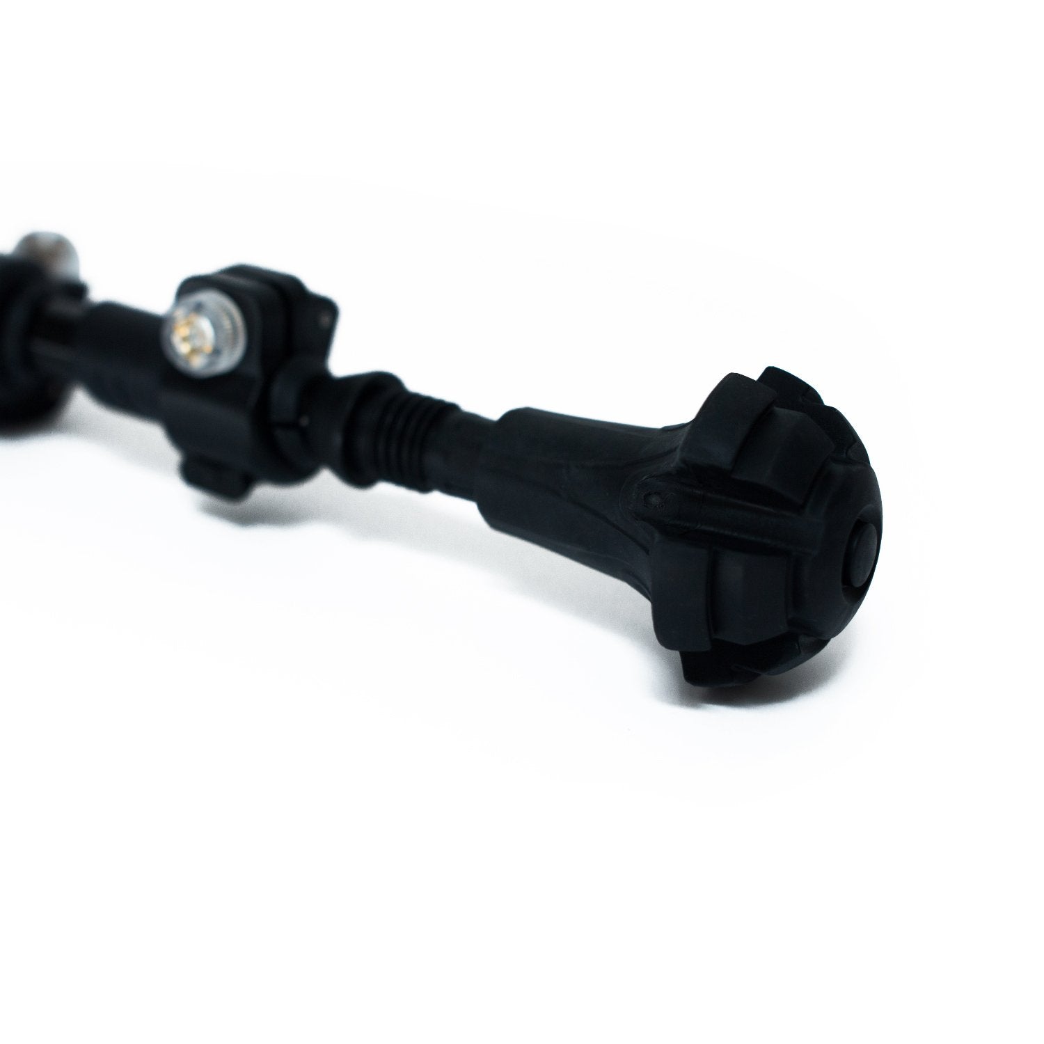 Montem trekking pole tip protectors pack 2 on display, prevents tip wear on rugged trails.