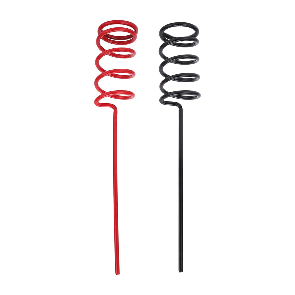 Package includes 2 spiral fishing rod holders
