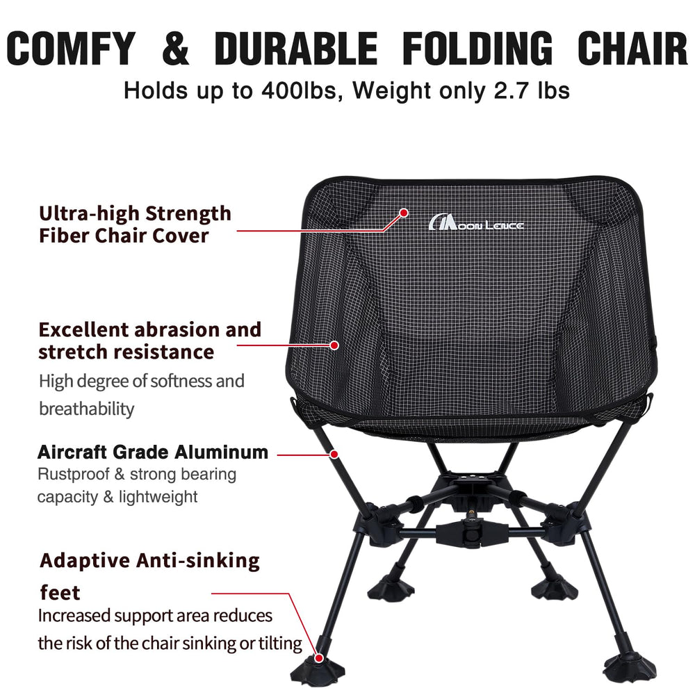 MOON LENCE chair side-pocket provides quick storage for small essentials.