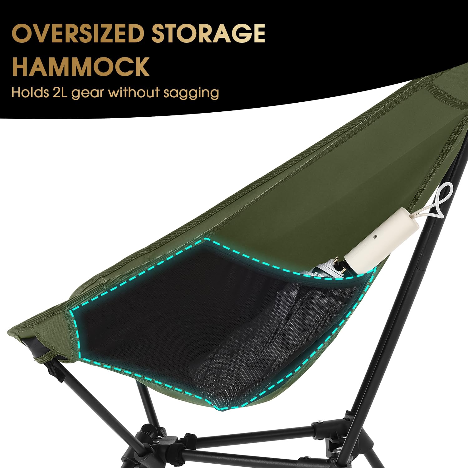Moon Lence quick spring-lock setup simplifies assembly in outdoor conditions.