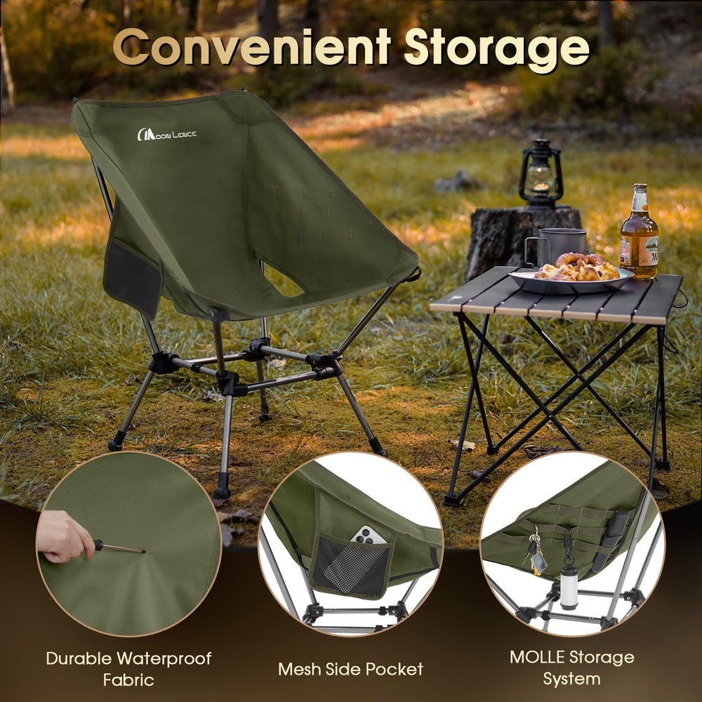 Moon Lence folded-compact-size fits easily into backpacks for on-the-go adventures