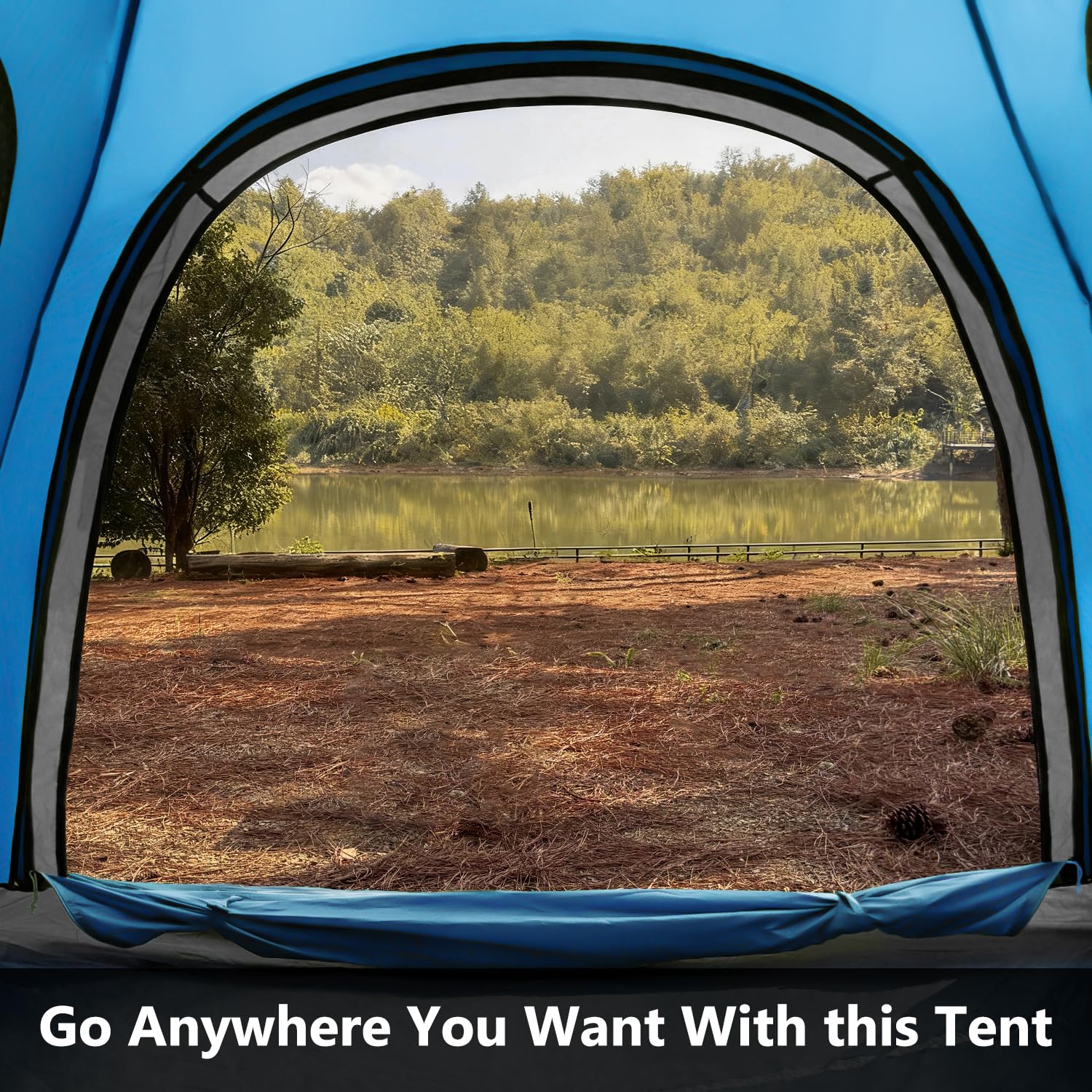 Moon Lence UV-resistant 190T PU fabric offers sun protection.