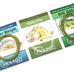 Moonlit Big Hog furled leader with tippet ring for dries and subsurface setups