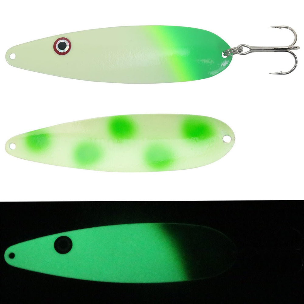 Moonshine Lures Moonshine Mag Blue Jeans 5in trolling setup boosts strike chances.