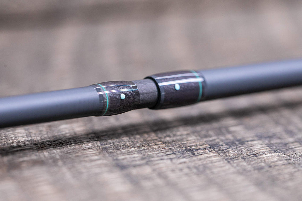 Moonshine Outcast II AAAA cork grip offers comfortable grip all day.