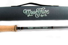 Moonshine Outcast II titanium frame guides closeup highlighting smooth, corrosion-resistant performance.